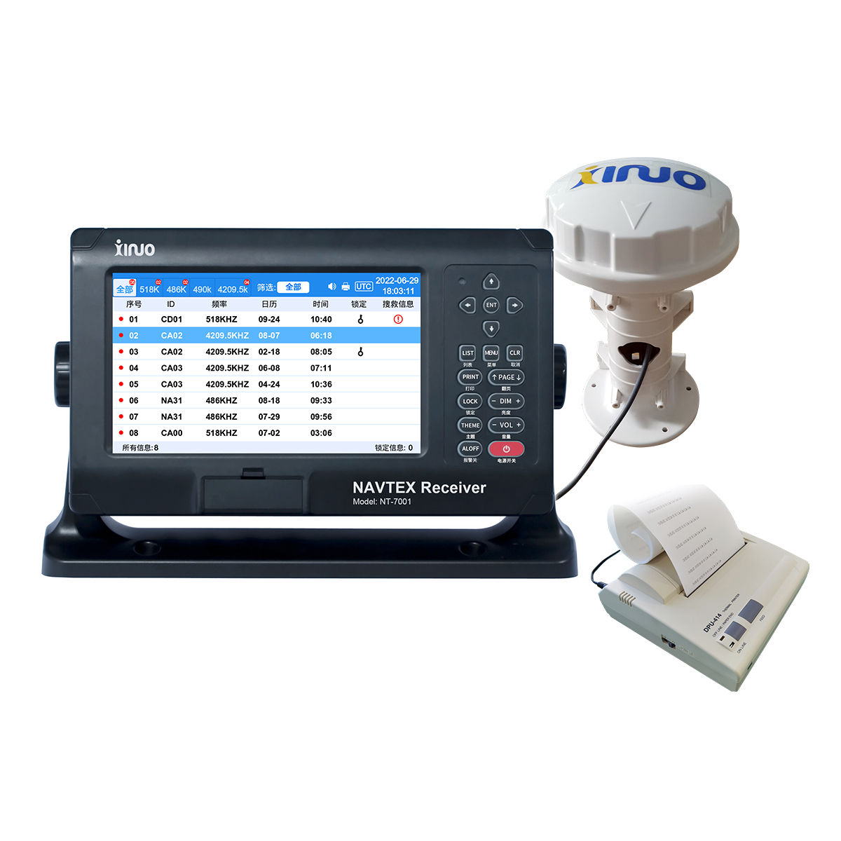 Navtex Unit Navtex Navigational Alert Receiver - Marine Electronics